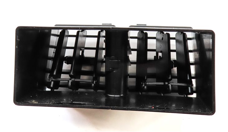 Thumbnail 6: 09 MERCEDES GL550 (X164) REAR CENTER CONSOLE HEAT AIR AC HVAC DUAL VENT (BLACK)