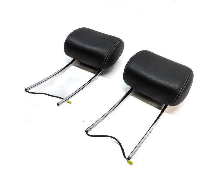 07-09 MERCEDES GL-CLASS X164 FRONT LEFT & RIGHT SEAT HEADREST SET/2(Black) 