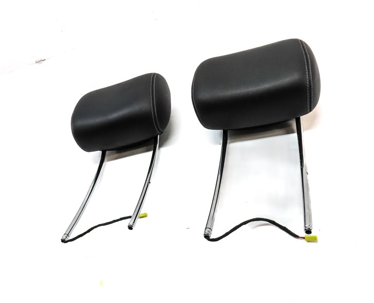 Thumbnail 2: 07-09 MERCEDES GL-CLASS X164 FRONT LEFT & RIGHT SEAT HEADREST SET/2(Black) 
