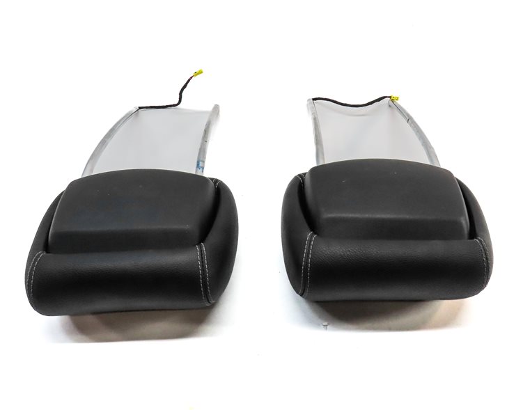 Thumbnail 6: 07-09 MERCEDES GL-CLASS X164 FRONT LEFT & RIGHT SEAT HEADREST SET/2(Black) 