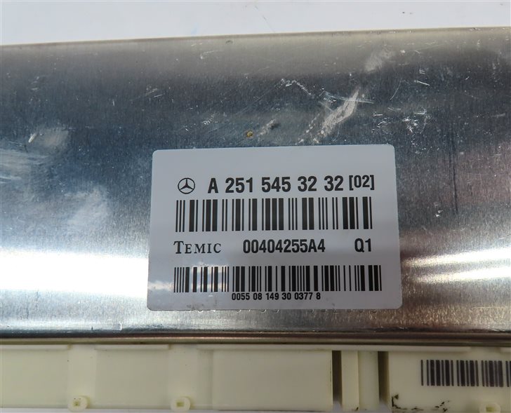 Thumbnail 8: 2006-2011 MERCEDES BENZ GL ML CLASS (W164 X164) AIR SUSPENSION CONTROL MODULE