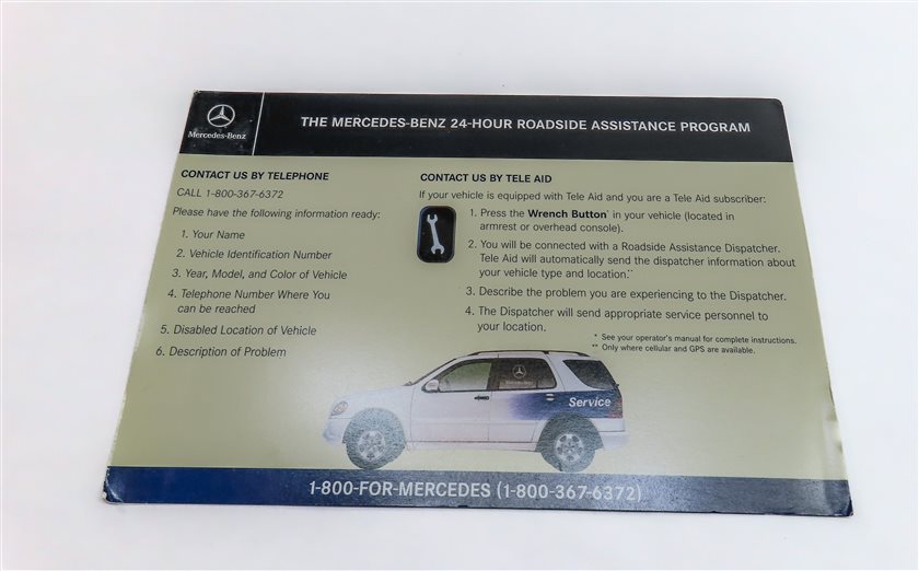 Thumbnail 6: 2009 MERCEDES GL550 (X164) 5.5L (M273) OWNER'S MANUAL BOOKLET SET w/ CASE