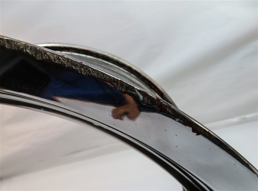 Thumbnail 6: 08-09 MERCEDES GL550 (X164) 21x10 ALUMINUM ALLOY AMG 5-SPOKE WHEEL RIM SET-4