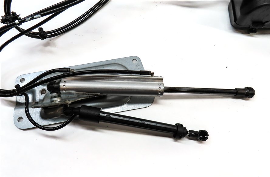 Thumbnail 7: 07-09 GL320 GL450 GL550 (X164) REAR HATCH CARGO TRUNK DOOR HYDRAULIC PUMP w/ RAM