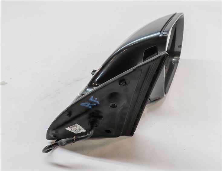 Thumbnail 4: 2013-2015 AUDI Q7 (4L) RIGHT PASSENGER P-FOLD BLIND SPOT DOOR MIRROR (Gray)