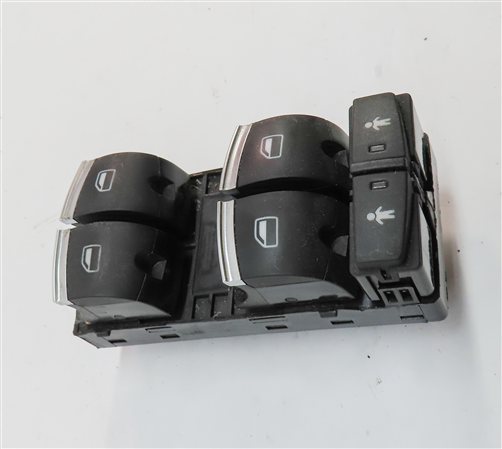 Thumbnail 3: 11-15 AUDI Q7 (4L) FRONT LEFT DRIVER MASTER POWER WINDOW SWITCH w/ CHILD LOCK