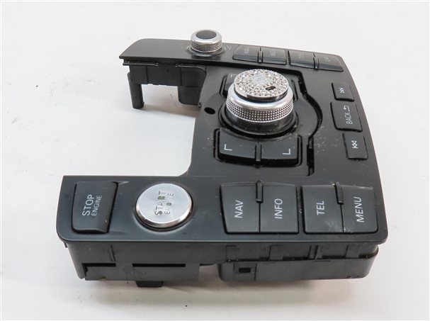 Thumbnail 4: 2012-2015 AUDI Q7 (4L) FRONT CENTER CONSOLE MMI MEDIA NAVIGATION CONTROL SWITCH
