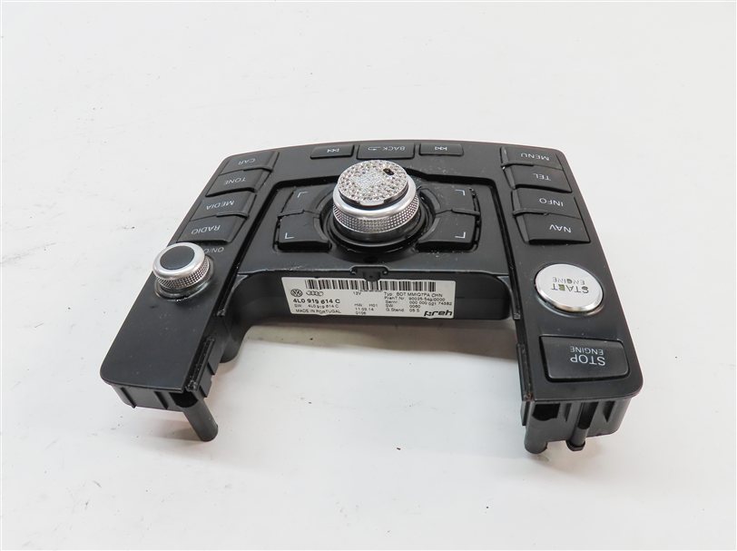 Thumbnail 5: 2012-2015 AUDI Q7 (4L) FRONT CENTER CONSOLE MMI MEDIA NAVIGATION CONTROL SWITCH
