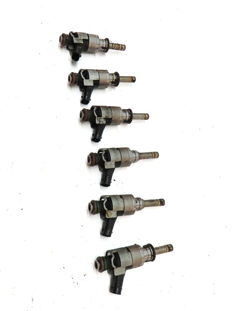 Thumbnail 4: 2011-2015 AUDI A6 A7 A8 Q5 Q7 S4 S5 (C7 D4 4L B8 8R 8T) 3.0L FUEL INJECTOR SET 6