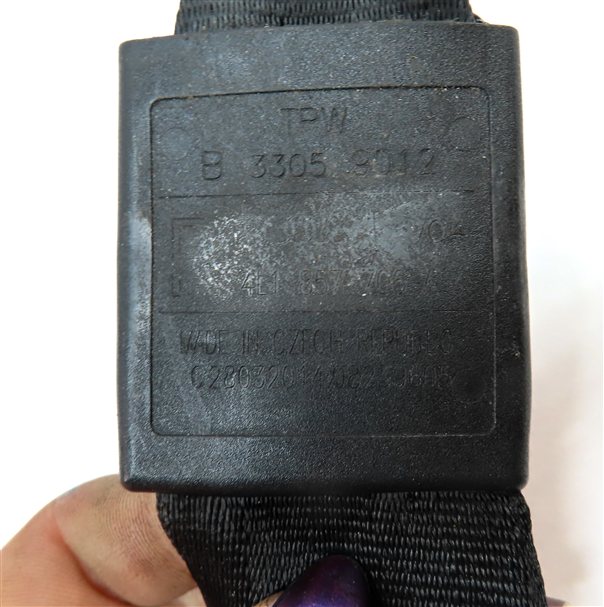 Thumbnail 5: 2007-2015 AUDI Q7 (4L) FRONT RIGHT PASSENGER SEAT SEATBELT RETRACTOR (Black)