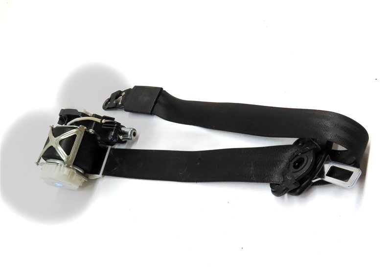 Thumbnail 3: 2007-2009 AUDI Q7 (4L) FRONT LEFT DRIVER SEAT SEATBELT RETRACTOR (Black)