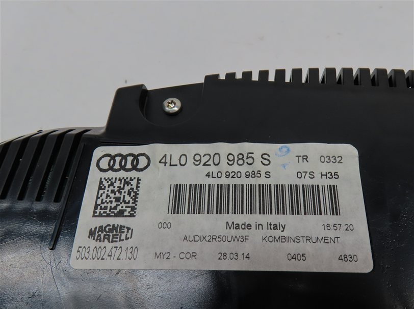 Thumbnail 18: 13-15 AUDI Q7 (4L) 3.0L CTWB SUPERCHARGED ENGINE BCM IMMOBILIZER MODULE KEY SET