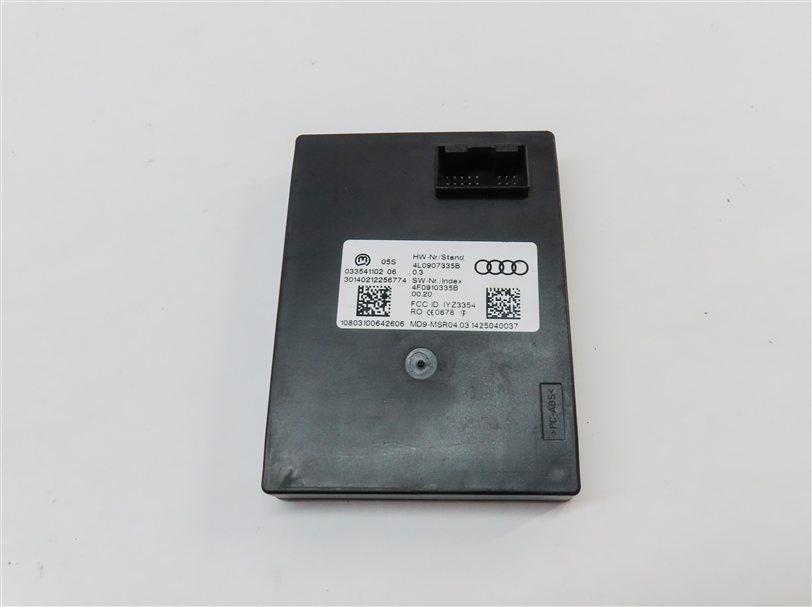 Thumbnail 19: 13-15 AUDI Q7 (4L) 3.0L CTWB SUPERCHARGED ENGINE BCM IMMOBILIZER MODULE KEY SET