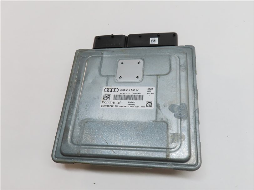 Thumbnail 3: 13-15 AUDI Q7 (4L) 3.0L CTWB SUPERCHARGED ENGINE BCM IMMOBILIZER MODULE KEY SET