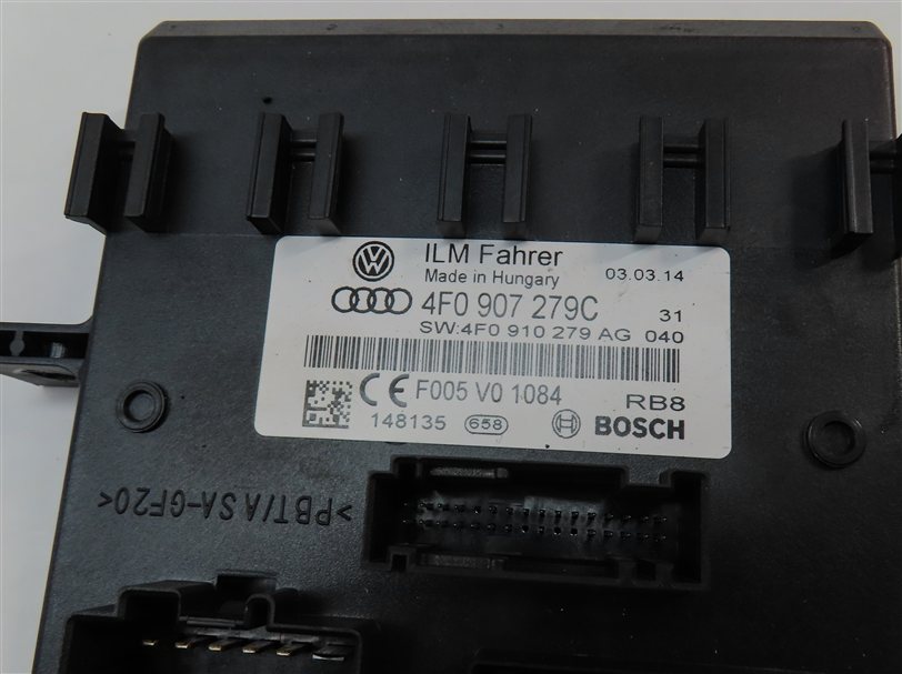 Thumbnail 9: 13-15 AUDI Q7 (4L) 3.0L CTWB SUPERCHARGED ENGINE BCM IMMOBILIZER MODULE KEY SET