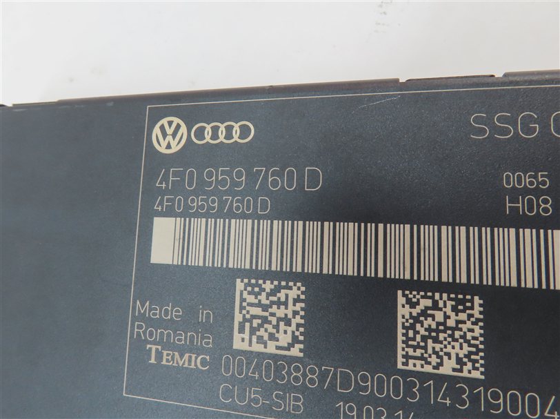Thumbnail 5: 2005-2015 AUDI A6 S6 Q7 (C6 4L) FRONT LEFT DRIVER MEMORY SEAT CONTROL MODULE