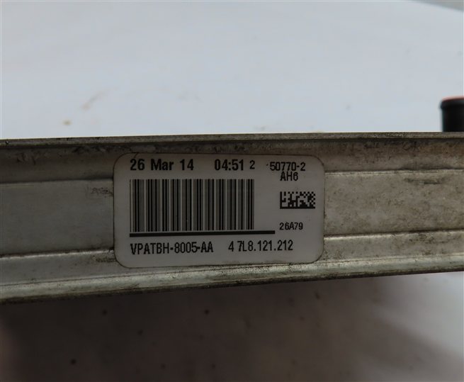 Thumbnail 8: 2011-2015 AUDI Q7 (4L) 3.0L SUPERCHARGED ENGINE LEFT OR RIGHT AUXILIARY RADIATOR