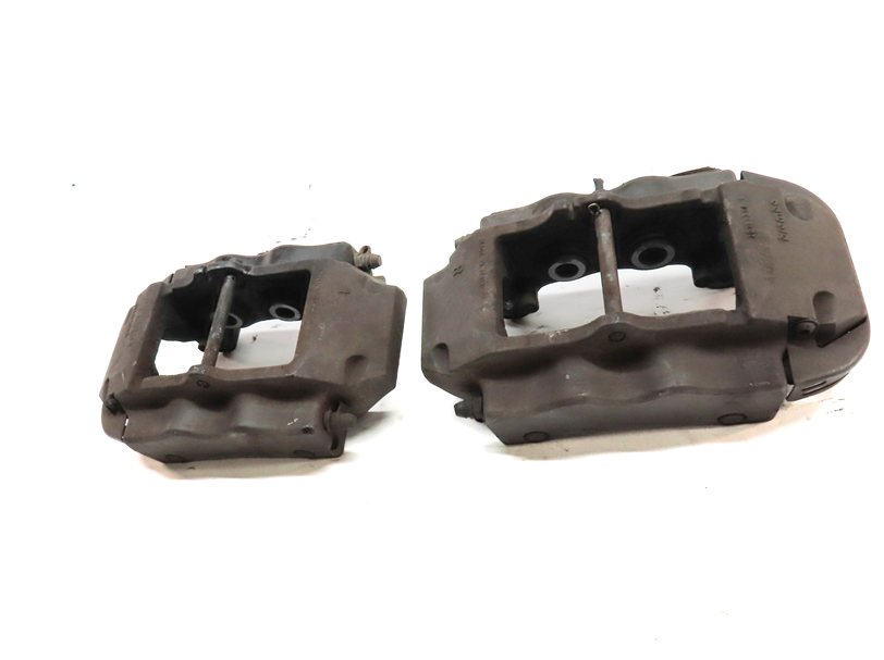 Thumbnail 2: 04-15 VW TOUAREG AUDI Q7 4L REAR LEFT & RIGHT ABS DISC BRAKE CALIPER SET2 BREMBO