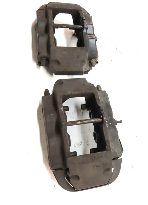 Thumbnail 3: 04-15 VW TOUAREG AUDI Q7 4L REAR LEFT & RIGHT ABS DISC BRAKE CALIPER SET2 BREMBO