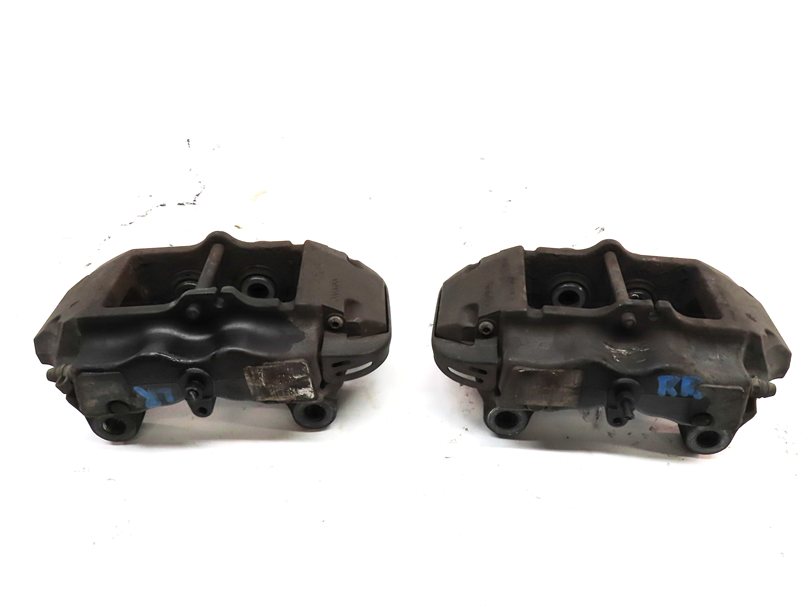 Thumbnail 4: 04-15 VW TOUAREG AUDI Q7 4L REAR LEFT & RIGHT ABS DISC BRAKE CALIPER SET2 BREMBO