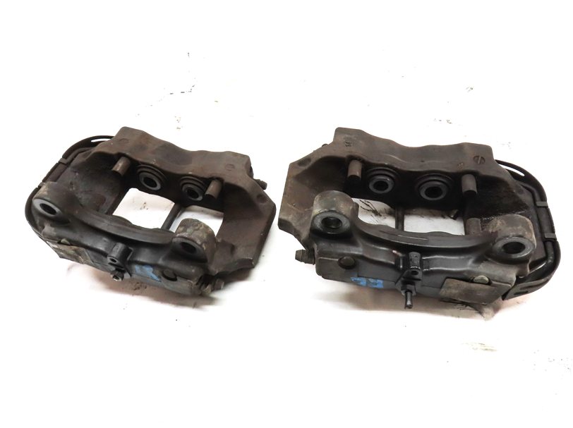Thumbnail 5: 04-15 VW TOUAREG AUDI Q7 4L REAR LEFT & RIGHT ABS DISC BRAKE CALIPER SET2 BREMBO