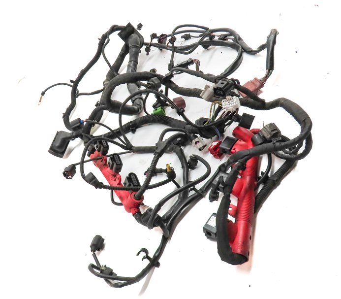 Thumbnail 3: 2014 AUDI Q7 (4L) 3.0L SUPER (CTWA) ENGINE WIRE WIRING HARNESS LOOM