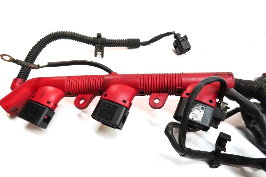 Thumbnail 4: 2014 AUDI Q7 (4L) 3.0L SUPER (CTWA) ENGINE WIRE WIRING HARNESS LOOM
