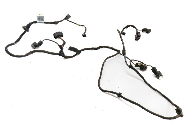 2009 AUDI S5 (B8 8T) REAR PARK ASSIST PDC SENSOR SET4 (White) w/ WIRE HARNESS