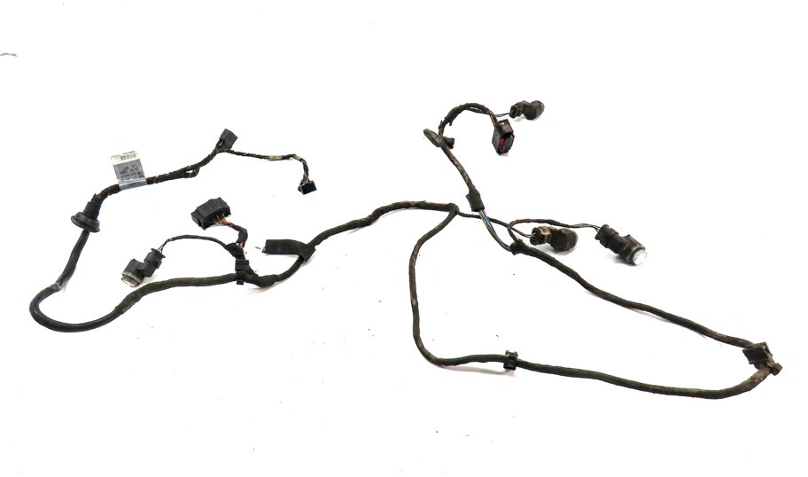 Thumbnail 2: 2009 AUDI S5 (B8 8T) REAR PARK ASSIST PDC SENSOR SET4 (White) w/ WIRE HARNESS