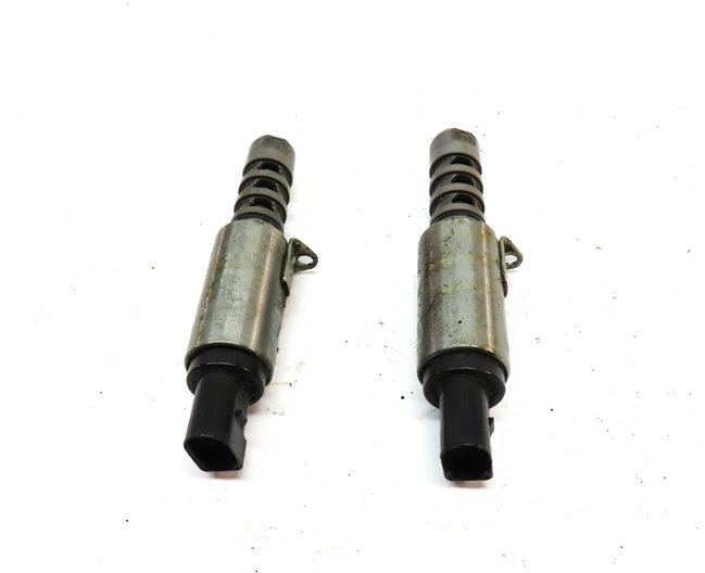 Thumbnail 2: 2009 AUDI S5 (B8 8T) 4.2L (CAUA) ENGINE VVT VARIABLE VALVE TIMING SOLENOID SET/2