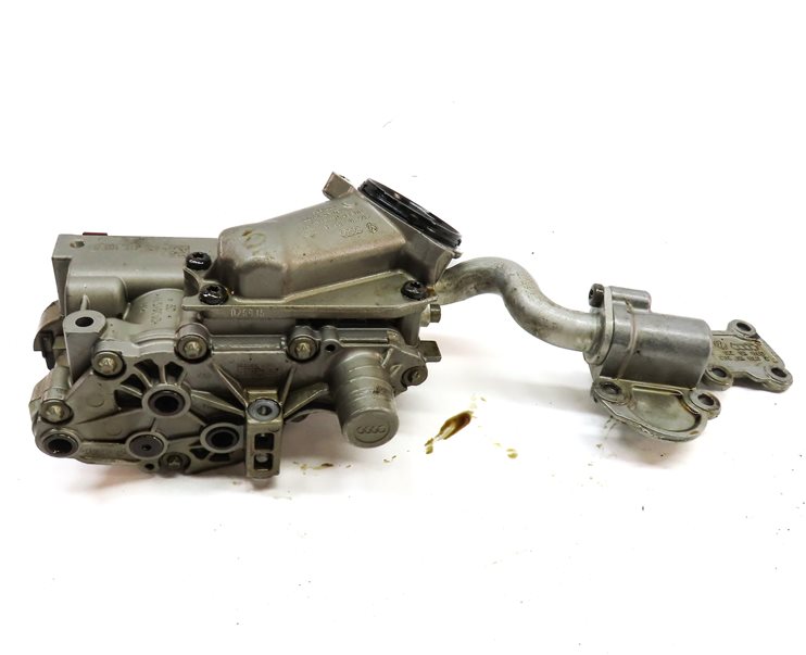 Thumbnail 4: 2009 AUDI S5 (B8 8T) 4.2L (CAUA) ENGINE MOTOR OIL FLUID PUMP w/ PICK UP TUBE