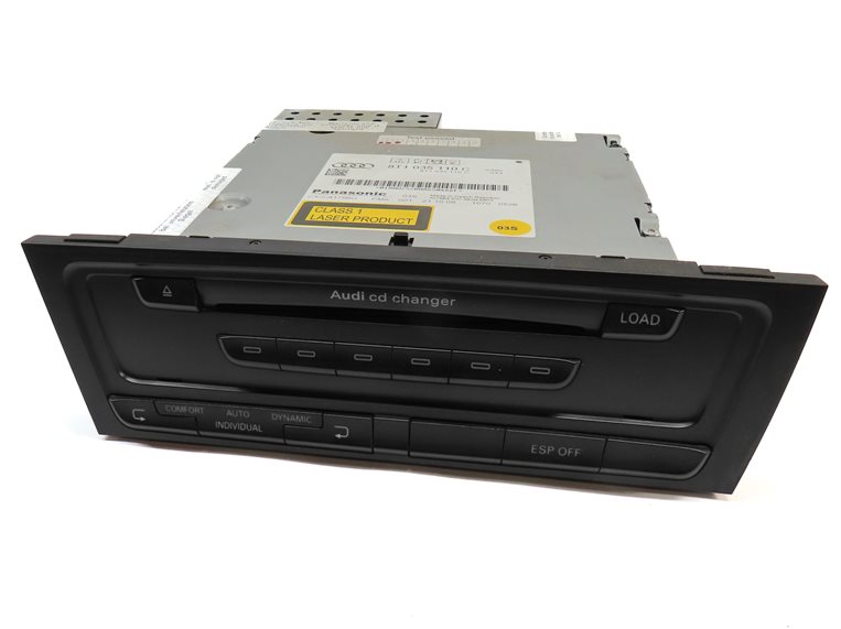 Thumbnail 4: 2009 AUDI S5 (B8 8T) FRONT CENTER DASH RADIO STEREO CD CHANGER MMI HEAD UNIT