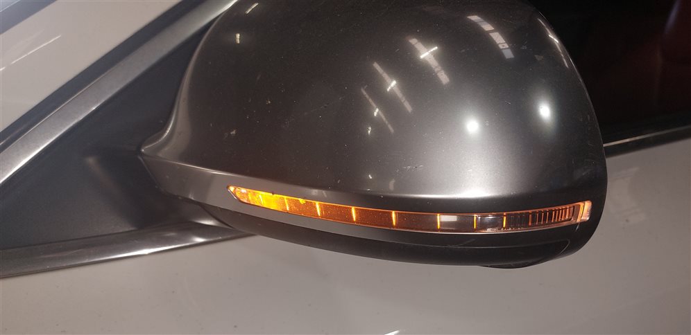 Thumbnail 2: 08-14 AUDI A5 S5 (B8 8T) LEFT HEAT MEM AUTODIM BLIND SPOT MIRROR (ALUMINUM)