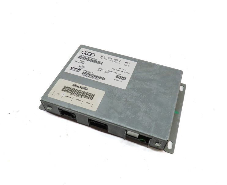 2009 AUDI S5 (B8 8T) SIRIUS SATELLITE RADIO CONTROL MODULE