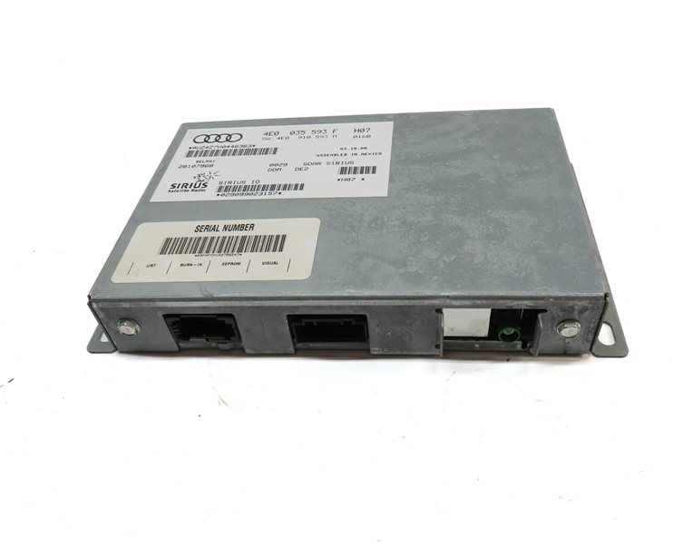 Thumbnail 2: 2009 AUDI S5 (B8 8T) SIRIUS SATELLITE RADIO CONTROL MODULE