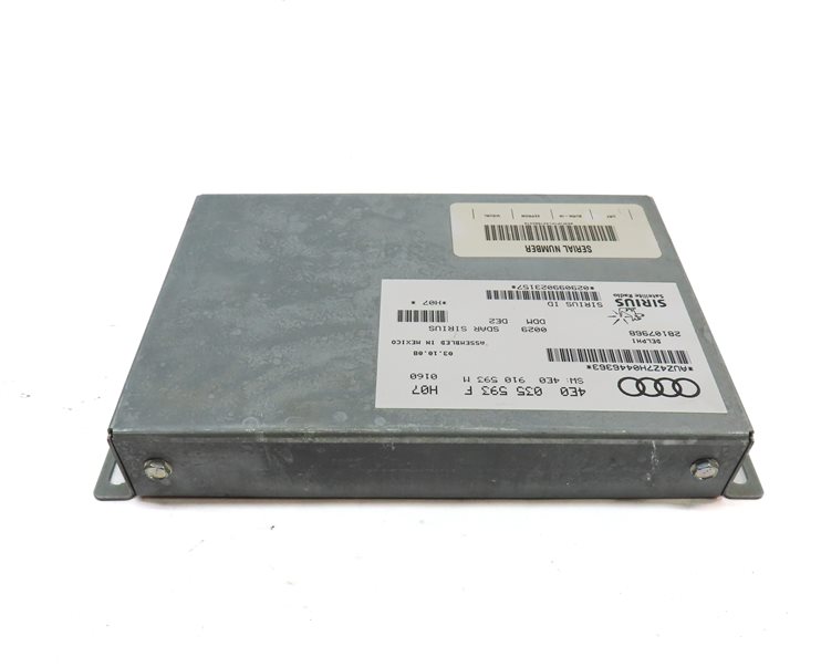 Thumbnail 4: 2009 AUDI S5 (B8 8T) SIRIUS SATELLITE RADIO CONTROL MODULE