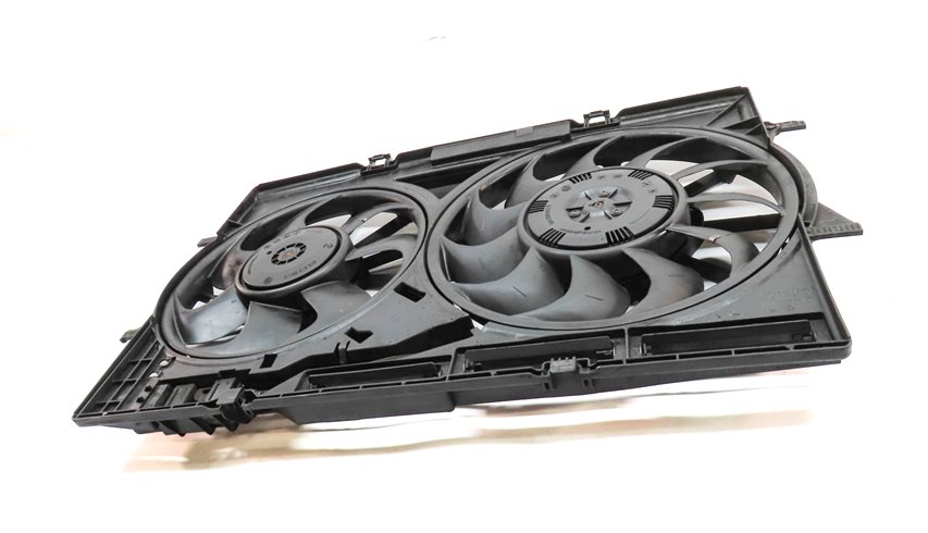 Thumbnail 2: 2009-2012 AUDI A5 S4 S5 (B8 8K 8T 8R) RADIATIOR COOLING FAN ASSEMBLY & SHROUD