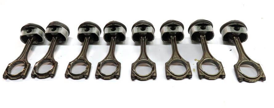 Thumbnail 7: 07-12 AUDI A6 A8 Q7 S5 VW TOUAREG C6 4L D3 8T 4.2L PISTON & CONNECTING ROD SET/8