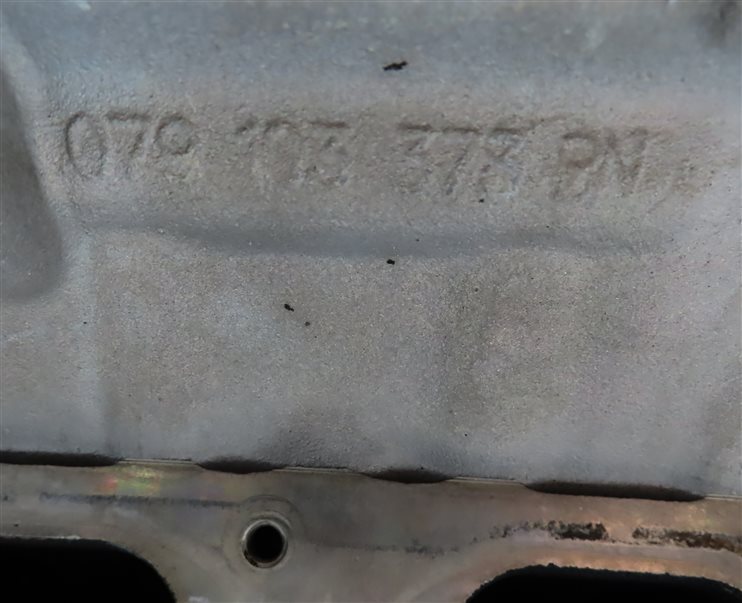 Thumbnail 9: 2009-2012 AUDI S5 (B8 8T) 4.2L TFSI V8 ENGINE LEFT DRIVER CYLINDER HEAD