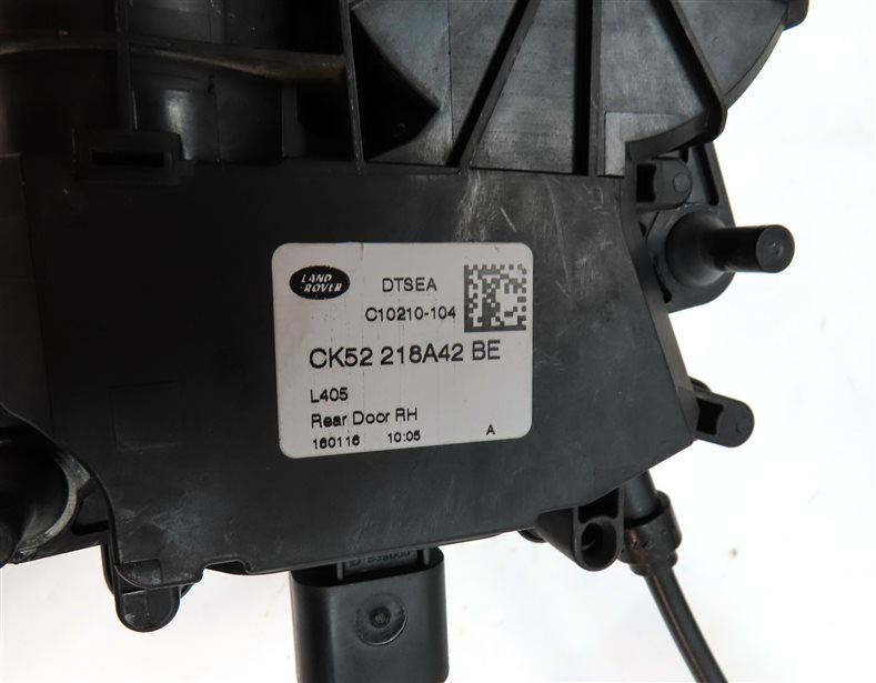 Thumbnail 9: 14-22 RANGE ROVER SPORT (L494) REAR RIGHT SOFT CLOSE DOOR LOCK LATCH ACTUATOR