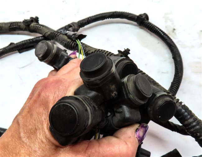 Thumbnail 5: 2016 RANGE ROVER SPORT (L494) REAR PARK ASSIST PDC SENSOR SET6 (Black) & HARNESS