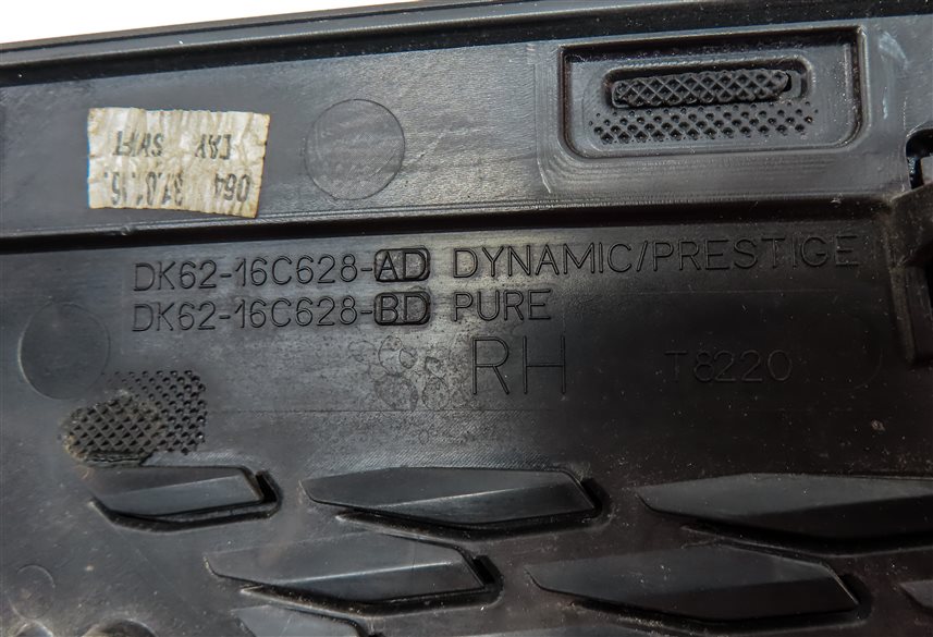 Thumbnail 6: 2016 RANGE ROVER SPORT L494 FRONT RIGHT PASSENGER SIDE HOOD GRILLE TRIM AIR VENT