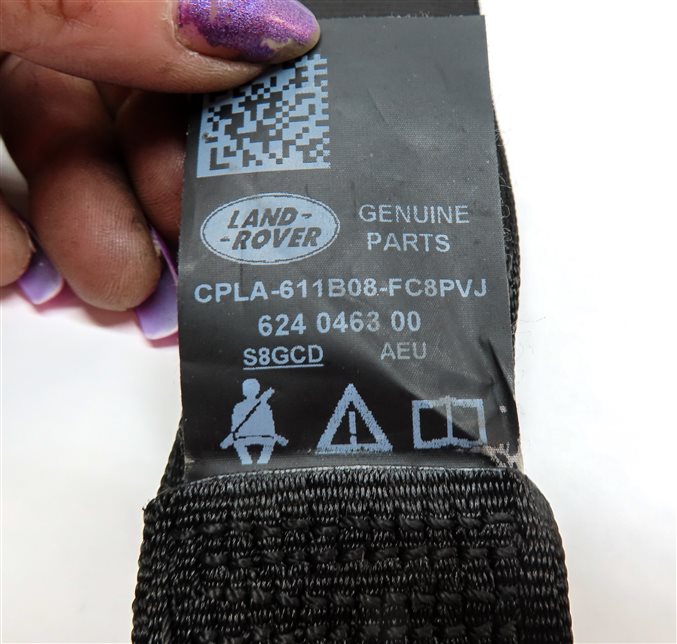Thumbnail 6: 14-16 RANGE ROVER SPORT L494 FRONT RIGHT PASSENGER SEATBELT RETRACTOR (Black)
