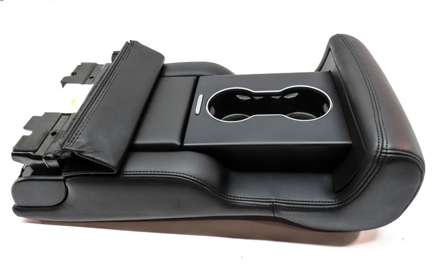 Thumbnail 4: 16-17 RANGE ROVER SPORT L405 L494 REAR 2ND ROW SEAT ARM REST CUP HOLDER (Black)