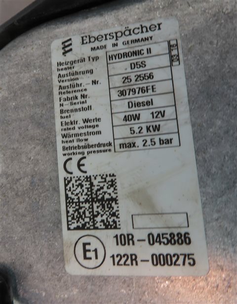 Thumbnail 11: 2016 RANGE ROVER SPORT L494 3.0L DIESEL ENGINE COOLANT PREHEATER & MOUNT BRACKET