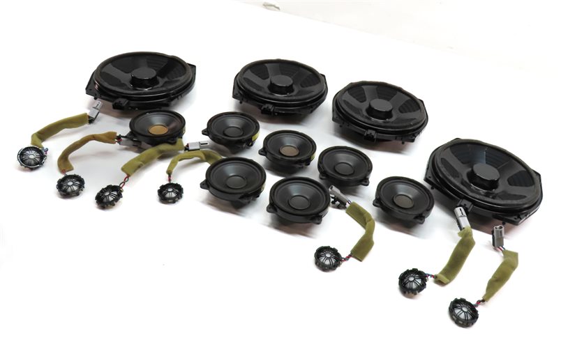 2016 RANGE ROVER SPORT (L494) FRONT REAR WOOFER MIDRANGE TWEETER SPEAKER SET 18