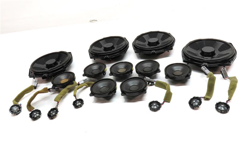 Thumbnail 2: 2016 RANGE ROVER SPORT (L494) FRONT REAR WOOFER MIDRANGE TWEETER SPEAKER SET 18