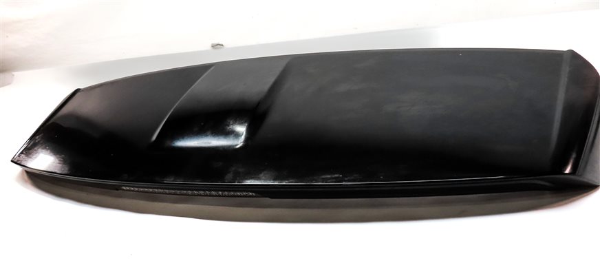 Thumbnail 3: 14-17 RANGE ROVER SPORT L494 REAR TRUNK SPOILER WING w/BRAKE LIGHT (Black)