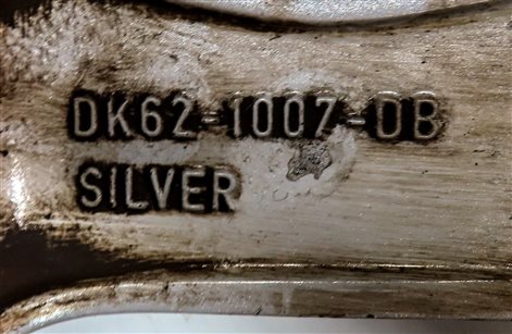 Thumbnail 4: 2014-2017 RANGE ROVER SPORT (L494) 20x8.5 ALUMINUM ALLOY 5 V-SPOKE WHEEL RIM