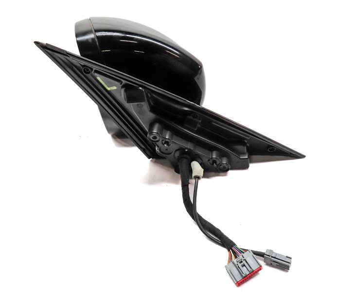 Thumbnail 5: 16-17 ROVER SPORT L494 LEFT PFOLD MEMORY BLIND SPOT CAMERA DOOR MIRROR (Black)